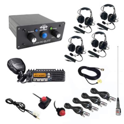 PCI Race Radios Ultimate 4 Seat Package with Bluetooth - 2495